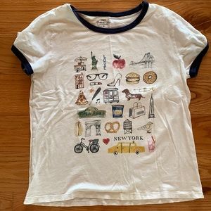 J Crew NYC t shirt